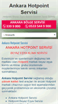 Mobile Screenshot of ankarahotpointservisi.com